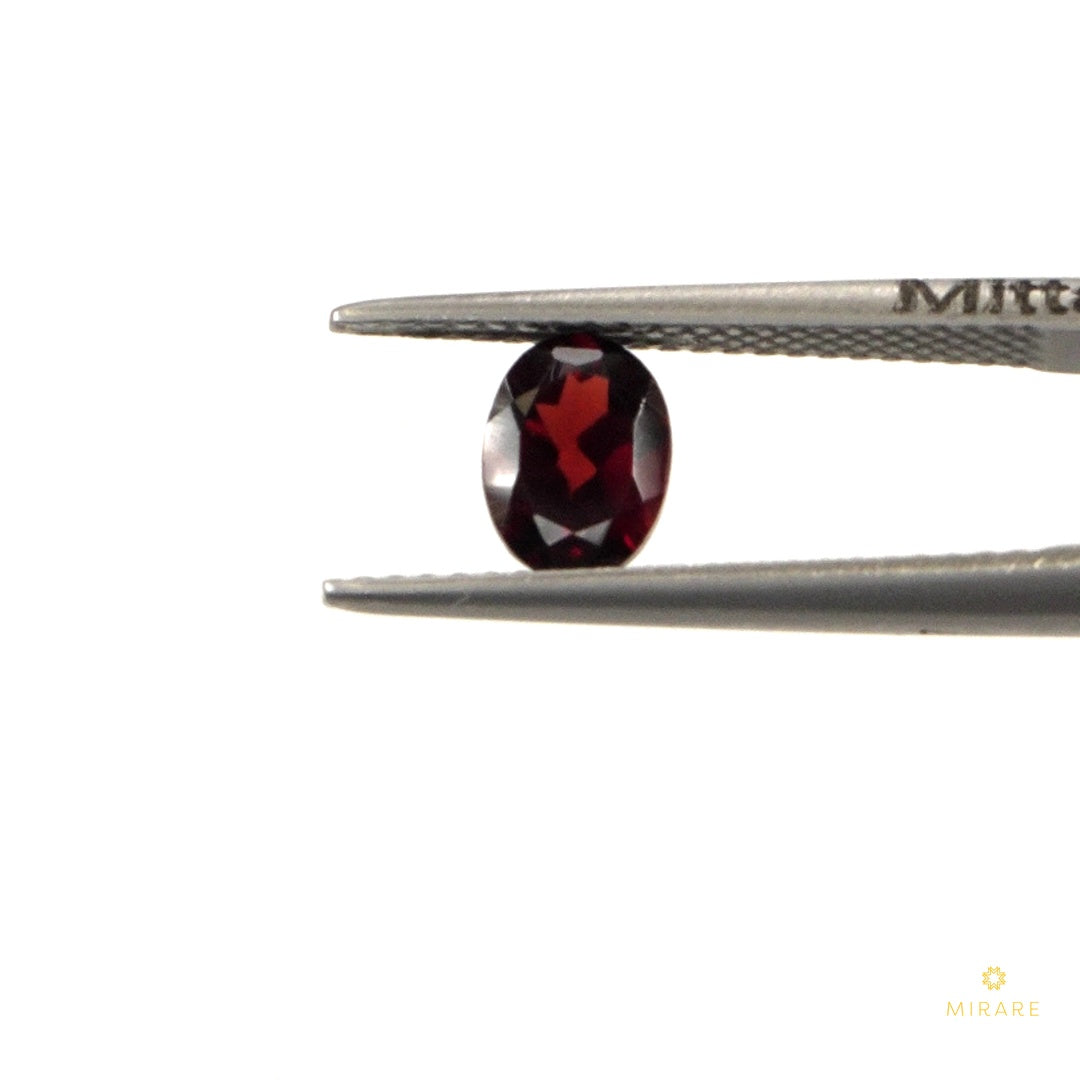 Natural Mozambique Garnet Calibrated Ovals | 3x5mm & 4x6mm