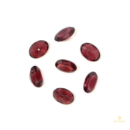 Natural Mozambique Garnet Calibrated Ovals | 3x5mm & 4x6mm