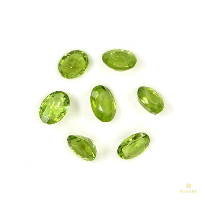 Natural Peridot Calibrated Ovals | 7x9mm & 8x10mm