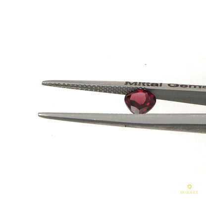 Natural Mozambique Garnet Calibrated Hearts | 6mm & 7mm
