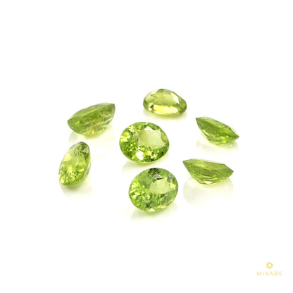Natural Peridot Calibrated Ovals | 3x5mm & 4x6mm