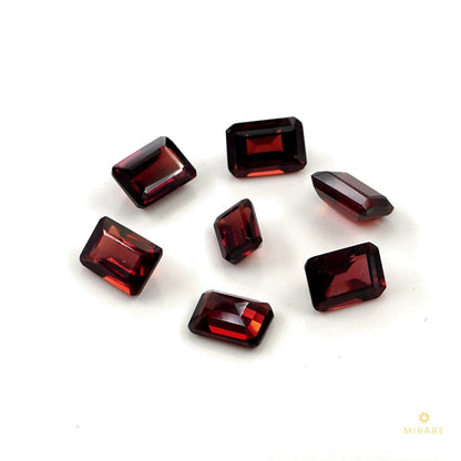 Natural Mozambique Garnet Calibrated Octagons | 3x5mm & 4x6mm