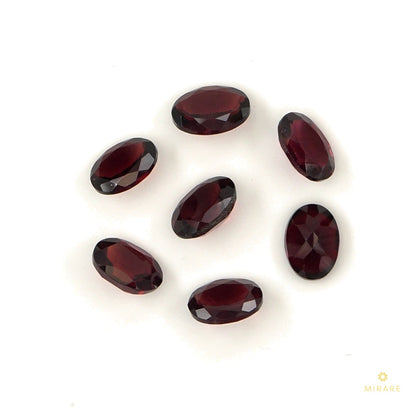 Natural Mozambique Garnet Calibrated Ovals | 3x5mm & 4x6mm