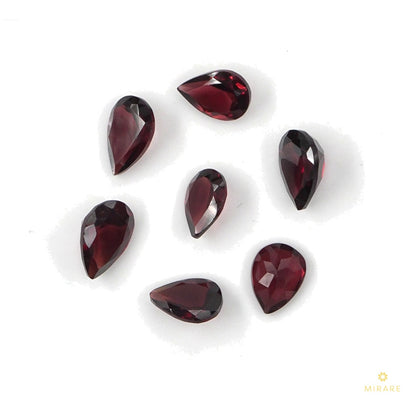 Natural Mozambique Garnet Calibrated Pears | 5x7mm & 6x8mm