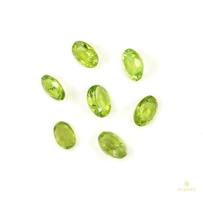 Natural Peridot Calibrated Ovals | 3x5mm & 4x6mm