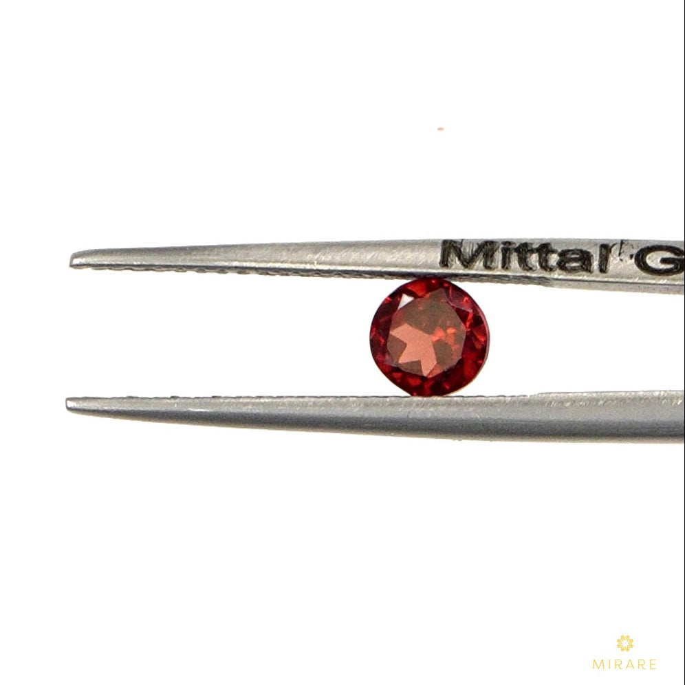 Natural Mozambique Garnet Calibrated Rounds | 5mm & 6mm