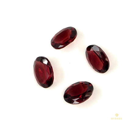 Natural Mozambique Garnet Calibrated Ovals | 7x9mm & 8x10mm