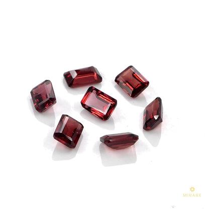Natural Mozambique Garnet Calibrated Octagons | 5x7mm & 6x8mm