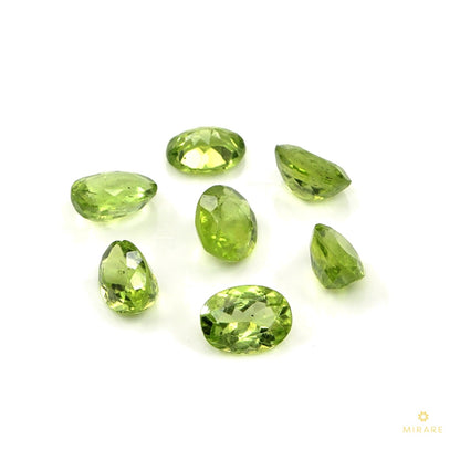 Natural Peridot Calibrated Ovals | 7x9mm & 8x10mm