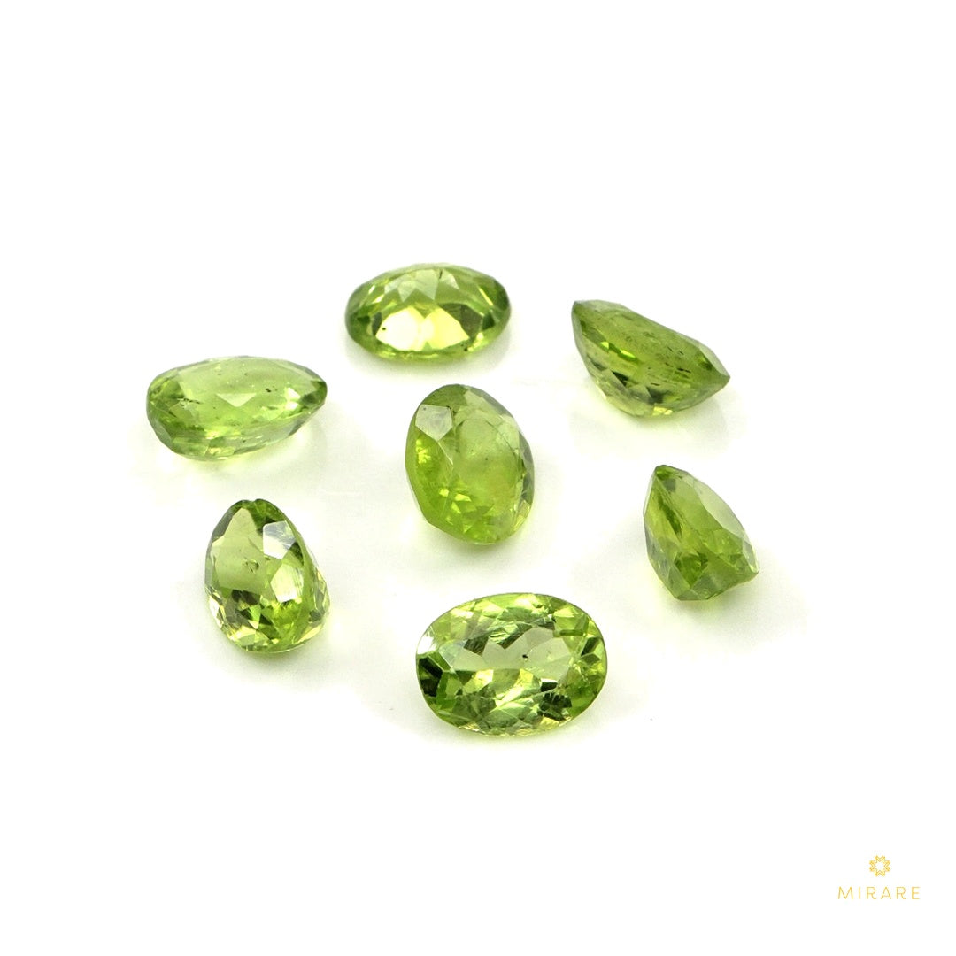 Natural Peridot Calibrated Ovals | 9x11mm & 10x12mm