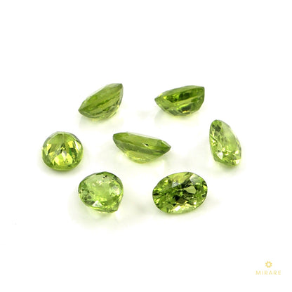 Natural Peridot Calibrated Ovals | 7x9mm & 8x10mm