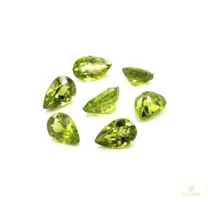 Natural Peridot Calibrated Pears | 7x9mm & 8x10mm