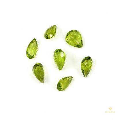 Natural Peridot Calibrated Pears | 3x5mm & 4x6mm