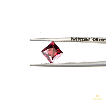 Natural Mozambique Garnet Calibrated Squares | 8mm & 9mm