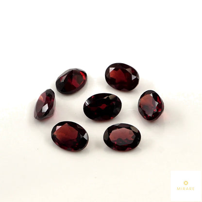 Natural Mozambique Garnet Calibrated Ovals | 3x5mm & 4x6mm
