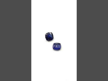 Natural Bangkok Blue Sapphire Calibrated Cushions | 10mm & 10.5mm