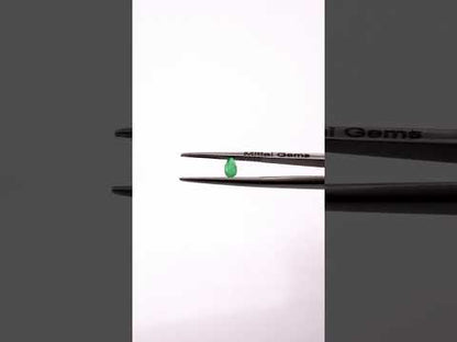 Natural Zambian Emerald Calibrated Pears | 3x5mm & 4x6mm