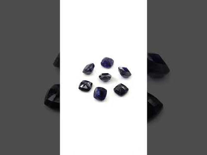 Natural Bangkok Blue Sapphire Calibrated Cushions | 8mm & 8.5mm