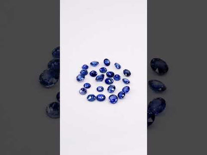 Natural Ceylon Untreated Blue Sapphire Calibrated Rounds | 4mm & 5mm