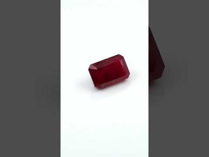 Natural Bangkok Ruby Octagon | 13.49cts