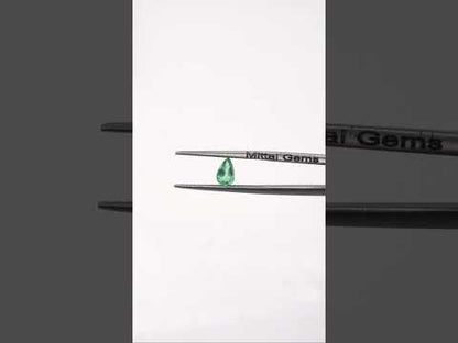Natural Zambian Emerald Calibrated Pears | 5x7mm & 6x8mm