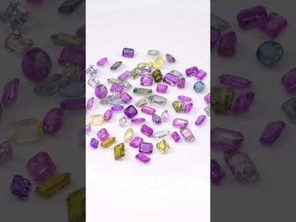 Natural Unheated & Untreated Multi Sapphire Mix-Shape Gemstones
