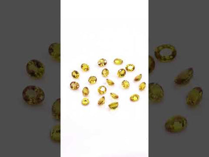 Natural Untreated Yellow Sapphire Calibrated Ovals | 3x4mm & 4x5mm