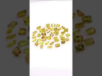 Natural Untreated Yellow Sapphire Calibrated Octagons | 3x4mm & 4x5mm