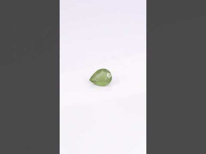 Natural Bangkok Green Sapphire Pear 4.97cts
