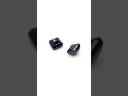Natural Bangkok Blue sapphire Calibrated Square Octagons | 10mm & 10.5mm