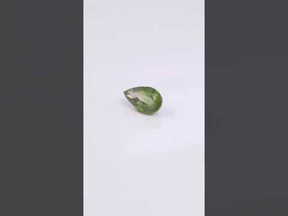 Natural Bangkok Green Sapphire Pear 4.17cts