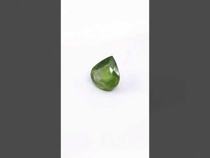 Natural Bangkok Green Sapphire Pear 8.17cts