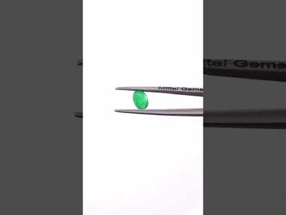 Natural Zambian Emerald Calibrated Ovals | 3x5mm & 4x6mm