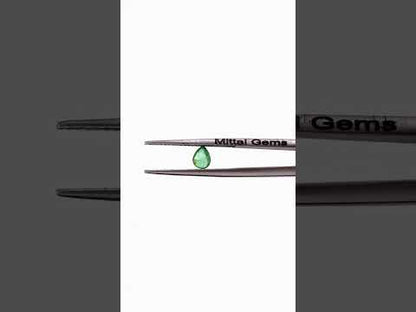 Natural Zambian Emerald Calibrated Pears | 3x4mm & 4x5mm
