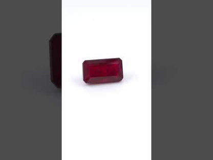 Natural Bangkok Ruby Octagon | 12.04cts