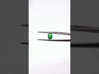 Natural Zambian Emerald Calibrated Ovals | 3x5mm & 4x6mm