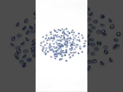 Natural Untreated Blue Sapphire Calibrated Rounds | 2mm