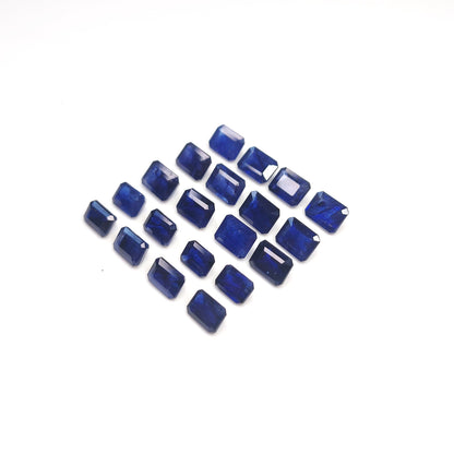 Natural Bangkok Blue Sapphire Calibrated Octagons | 3x5mm - 8x10mm