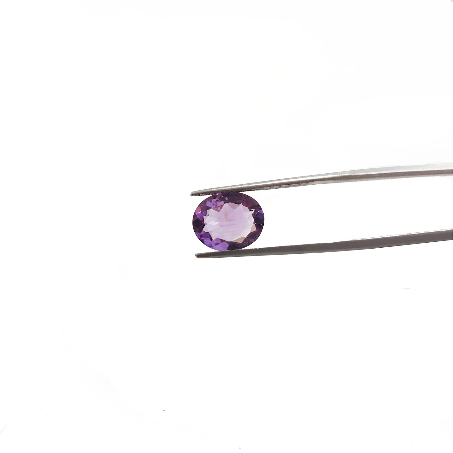 Natural Brazil Amethyst Calibrated Ovals, Mix