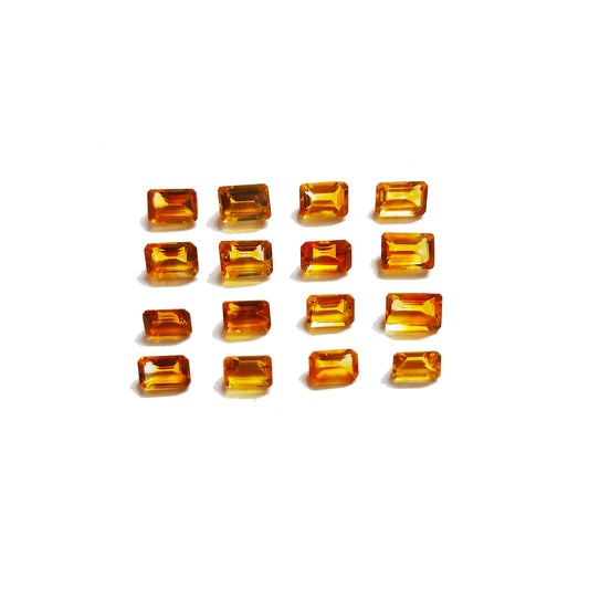 Natural Citrine Calibrated Octagons | Top Quality